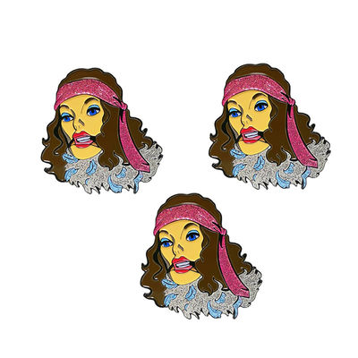 Beli Custom Logo Emas Perak Tembaga Plating Hard Enamel Lapel Pin Metal Pin Badge online manufacture