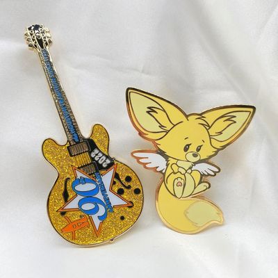 Beli Logo Khusus Pin Lapel Enamel Hard dengan Plating Emas untuk Identifikasi Organisasi online manufacture