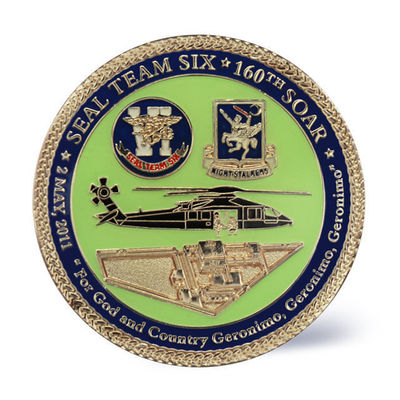 Beli Perunggu Custom Challenge Coin dengan Gravure Printing dan Ukuran 2,25 