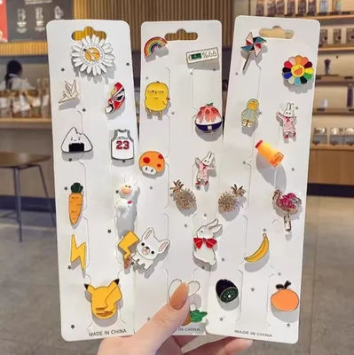 Beli Percetakan layar sutra logo kustom Lingkungan ramah Metal Pin Badge dan enamel Pin online manufacture