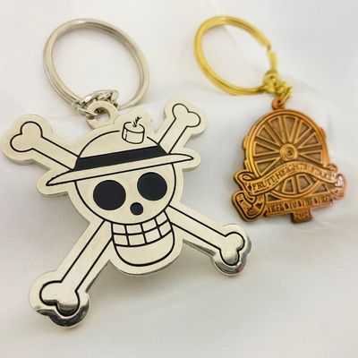 Beli Gantungan Kunci Kustom dengan Huruf Logo 3D Enamel Keras Lunak dan Bagian Belakang Sandblast untuk Gantungan Kunci Promosi online manufacture