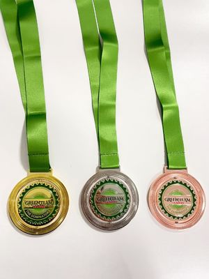 Beli Custom Logo 5K 10K Running Finisher Award Spinning Medal dengan Desain Enamel 3D online manufacture