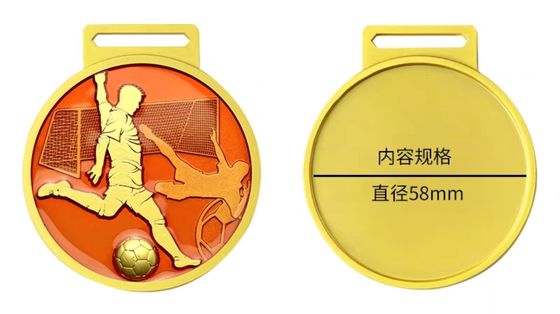 Beli Die Cast Rose Gold Custom Engraved Sports Medals and Award Medals for Your Organization online manufacture