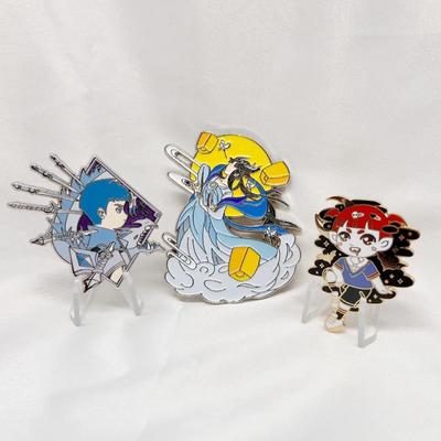 Beli Custom Lapel Pin dan Badge Pin dengan Desain Custom Hard Enamel Craft dan Plating Emas / Perak / Tembaga online manufacture