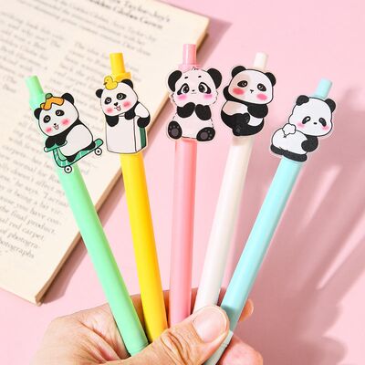 Beli Custom Acrylic Clip Pen Soft PVC Cartoon Characters Gel Ball Point Pen dengan Logo Plastic Business Promotion Pen online manufacture