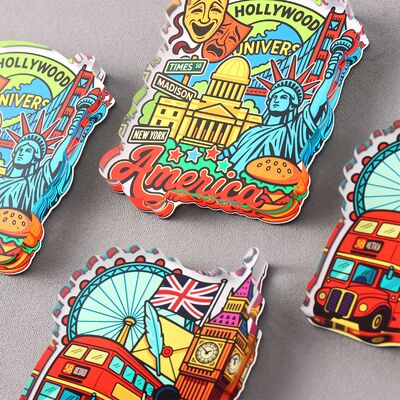 Beli Magnet Akrilik Khusus Promosi Magnet Kulkas Desain Anime Cetak Untuk Grosir Souvenir & Hadiah online manufacture