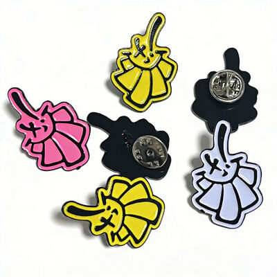 Beli Grosir Pins Enamel Hard dan Soft Custom dengan Silk Screen Printing untuk Pakaian dan Aksesoris online manufacture