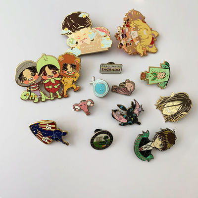 Harga yang bagus Custom Hard Enamel Lapel Pin dengan Tema Hewan dan Desain Unik on line