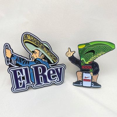 Custom Color Metal Custom Lapel Pins Pertemuan Bisnis Custom Made Pins