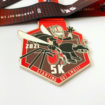 Harga yang bagus UV Printing Custom Medal Medali Penghargaan Pribadi dalam paduan seng dengan ukuran 2,25/2,5/3 Inch on line