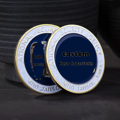 Logo Custom Logo Silver Anodized Aluminium Blanks Metal Custom Token Custom Challenge Koin Emas Untuk Ukiran