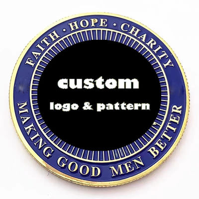 Koin Logo 2D 3D Custom Soft Enamel Navy Koin Peringatan Disesuaikan