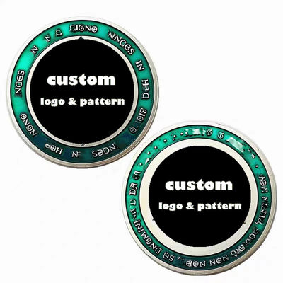 Desain Desain Khusus Koin Die Stamped Zinc Alloy Brass 2D 3D Token Coin Metal Koleksi koin emas Khusus
