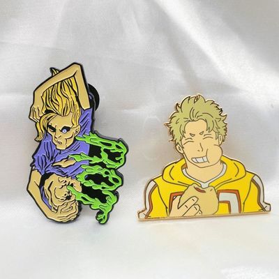 Custom Logo Enamel Pin Soft meta Badge Label Perusahaan Pin kualitas tinggi Soft Enamel Pin