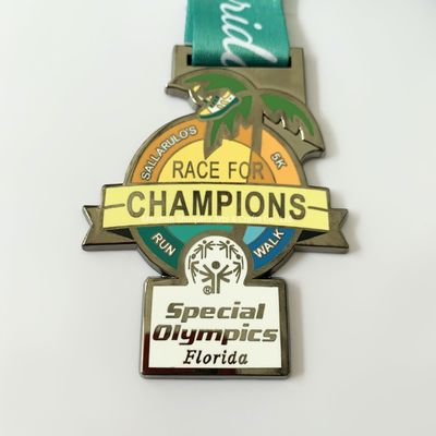 Ironman Round Custom Medal Dekorasi Custom Die Cast Medal