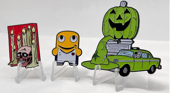 Metal 1.5in Soft Enamel Lapel Pin Badge Metal Hard Custom Metal Pin Badges