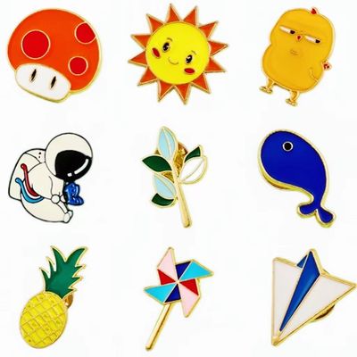 Custom Zinc Alloy Lapel Pins dengan Hard Enamel dan Logo Pribadi untuk Hadiah Bisnis