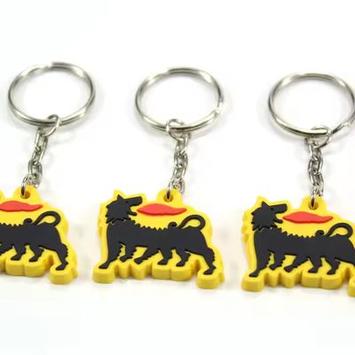 Keychain Desain Kartun PVC Lembut yang Dapat Disesuaikan untuk Hadiah dan Dekorasi Promosi
