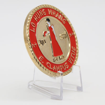 Harga yang bagus Koin Tantangan Kustom Dua Sisi 2 Inci - 2,5 Inci dengan Pelapisan Perunggu/Emas Antik dan Desain yang Disesuaikan on line