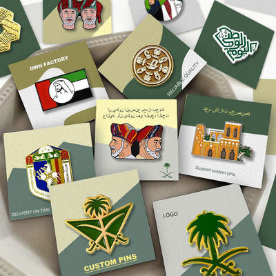 Pin Kerah Paduan Seng Enamel Keras Logo Kustom untuk Hadiah Promosi dan Branding