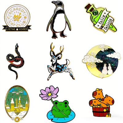 Harga yang bagus Custom Hard Enamel Pins Manufacturer on line