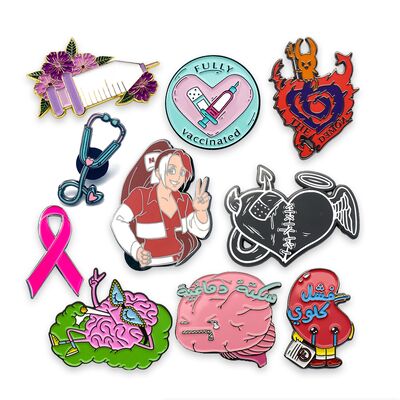 Harga yang bagus Custom Lapel Pin dengan Ketebalan 1,5mm dan Ukuran 35mm Dibuat dalam 5-7 Hari Kerja on line