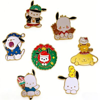 Pins Enamel Lembut Wanita Pria Lapel Pins untuk ransel Perhiasan Metal Badges Aksesoris