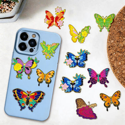 Harga yang bagus Stiker Ponsel Logam Kustom untuk Wanita – Gaya Bros dengan Perekat 3M – UEA, Arab Saudi, Kuwait, Oman, Bahrain on line