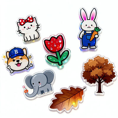 Harga yang bagus Magnet akrilik kustom dengan cetakan anime adalah suvenir promosi kulkas dan hadiah grosir. on line