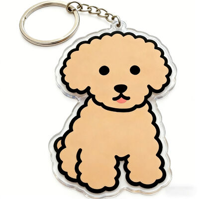Harga yang bagus Gantungan Kunci Kartun Anime Kustom Akrilik Bening Epoxy Glitter Dengan Logo Untuk Tas Hadiah Produsen Grosir on line