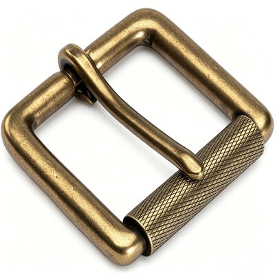 Gesper Sabuk Custom Zinc Alloy Perak Antik Soft Enamel Gaya Barat Grosir