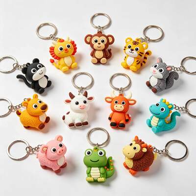 Harga yang bagus Gantungan Kunci Karet Logam Kustom dengan Enamel Keras dan Desain Khusus untuk Penggunaan Promosi on line