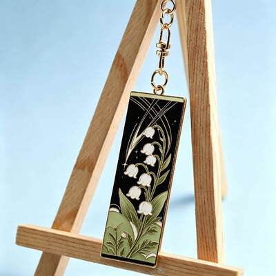 Harga yang bagus Custom Ukiran Emas Plated Hard Enamel Keychain Untuk Hadiah Promosi Grosir on line
