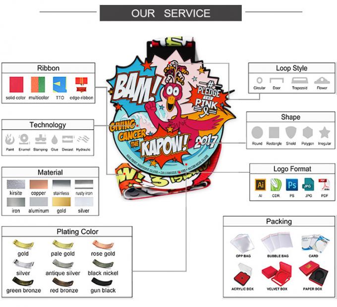 Medali Produsen Grosir Desain Seng Alloy Metal 3D Emas Penghargaan Medali Olahraga Custom Medali Olahraga 0